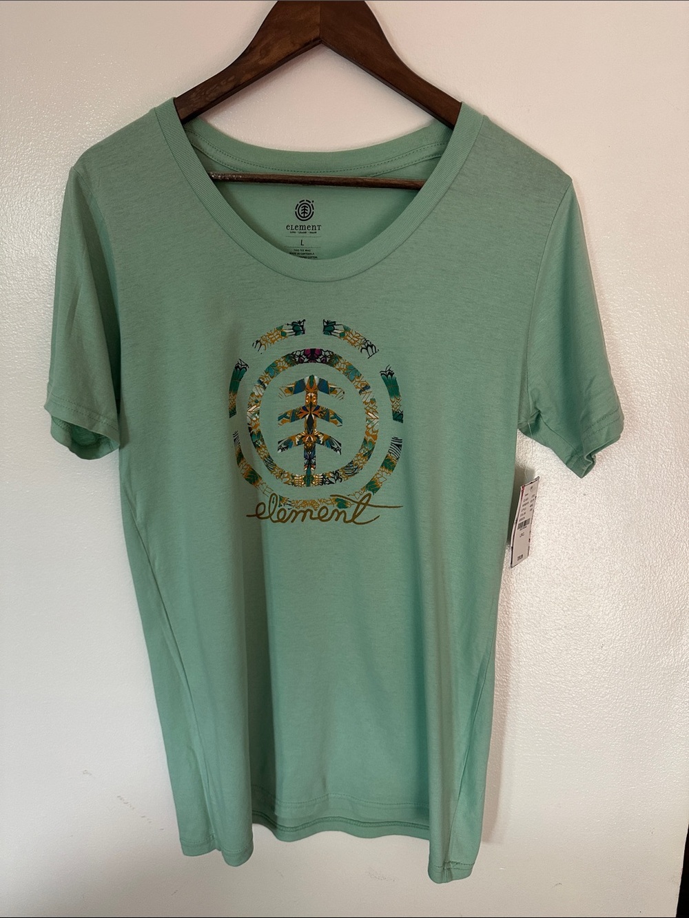 Element Women's Seafoam Graphic Short Sleeve Tee